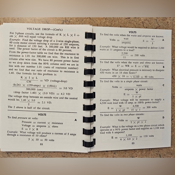 Electrician’s Handbook of Formulas and Examples - Picture 8 of 8